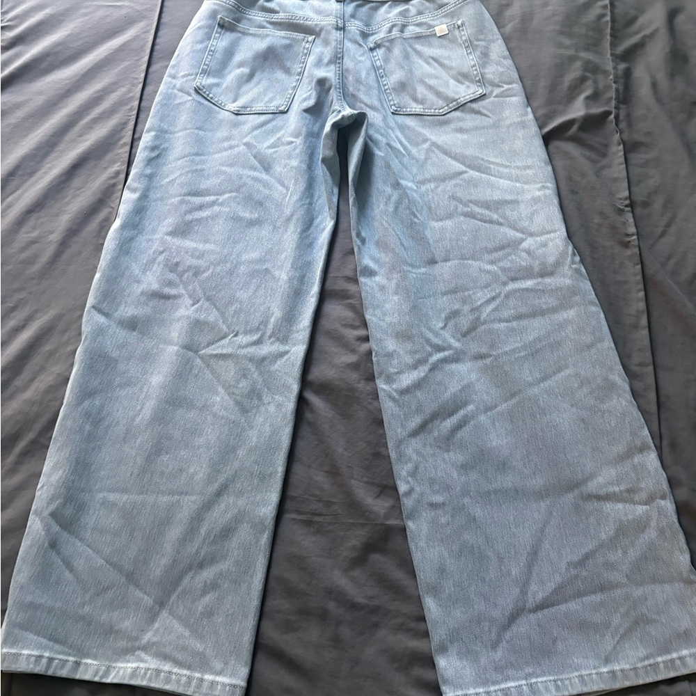 HALARA Light Blue Flare Jeans